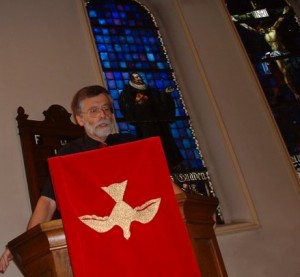 prsident actuel du synode, pasteur J.Haessig
